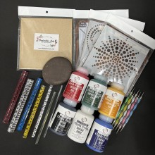 All in One Mandala Art Tool Set 24pcs By Get Inspired