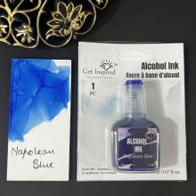 Napoleon Blue Alcohol Ink 20ml By Get Inspired For Alcohol and Resin Art