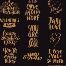 Gold Foiled Black & White Be mine Chipboards 8"x8" Pack of 2