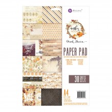 Double-Sided Paper Pad A4 30/Pkg By Amber Moon Prima Marketing