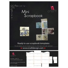 Mini Scrapbook Template By Icraft