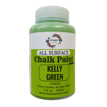 Kelly Green All surface Ultra Chalky Chalk Paints By Get Inspired 150ml