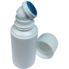 Plastic Bottle Empty Liquid Bottles Sponge Head Applicator Coloring, Skin Care Scalp Hair Care Medicine Cosmetic Travel Use 50ml Pk/2