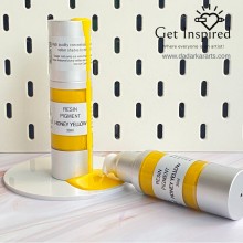 Honey Yellow Resin Pigment Paste 30ml in a no mess easy Pump bottle By Get Inspired yellow
