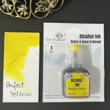 Perfect Yellow Alcohol Ink 20ml By Get Inspired For Alcohol and Resin Art