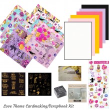 Love Theme Cardmaking/Scrapbooking Kit
