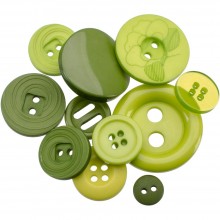 Button Jar 4oz - GREEN