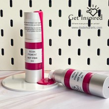 Hot Pink Resin Pigment Paste 30ml in a no mess easy Pump bottle By Get Inspired Pink