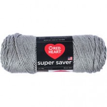 Yarn Big Size By Red Heart Super Saver  - Dusty Grey