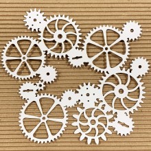 Jumbo Cogs & Gears Chippies By Get Inspired - 8"x 8"