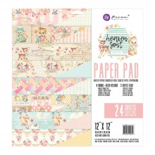 Double-Sided Paper Pad 12"X12" 24/Pkg By Heaven Sent 2 Prima Marketing