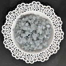 Glittering Silver Art Crystal Stones for Resin Art, Pour Art, Jewelry Making & Nail Art & Crushed Glass by Get Inspired? Jumbo Pack 250gms