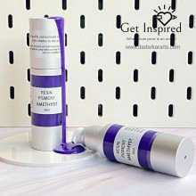 Amethyst Resin Pigment Paste 30ml in a no mess easy Pump bottle By Get Inspired Purple