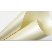 English Rose Yellow Pearlescent Cardstock 9"x12" Pack of 6 Sheets 250GSM