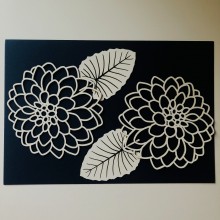 Enormous Dahlia Chippies By Get Inspired - 15cms x 22cms