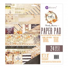 Double-Sided Paper Pad 12"X12" 24/Pkg By Amber Moon Prima Marketing