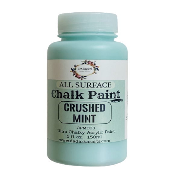 Crushed Mint All surface Ultra Chalky Chalk Paints By Get Inspired 150ml