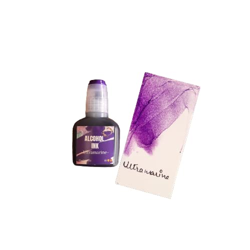 Ultramarine Alcohol Ink 20ml by Get Inspired for Alcohol and Resin Art