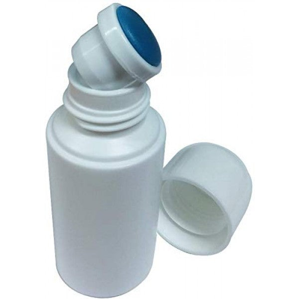 Plastic Bottle Empty Liquid Bottles Sponge Head Applicator Coloring, Skin Care Scalp Hair Care Medicine Cosmetic Travel Use 50ml Pk/2