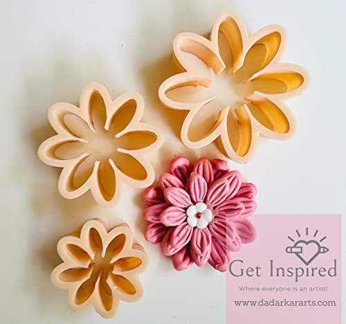 3 Flower Clay Cutter by get inspired