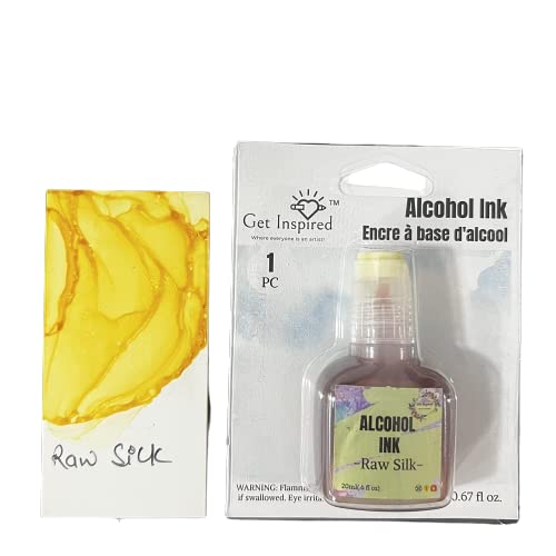 Raw Silk Alcohol Ink 20ml by Get Inspired for Alcohol and Resin Art