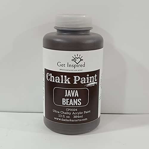 Get Inspired Java Beans Super Matte Chalk Paint 384ml Jumbo Bottle