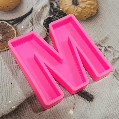 Letter M Silicone Mold 10x9x2 cm by Get Inspired