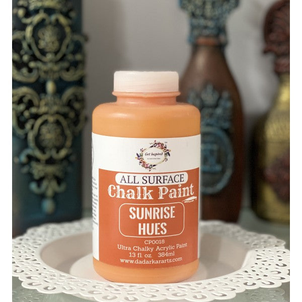 Sunrise Hues Super Matte Chalk Paint 384ml Jumbo Bottle by Get Inspired