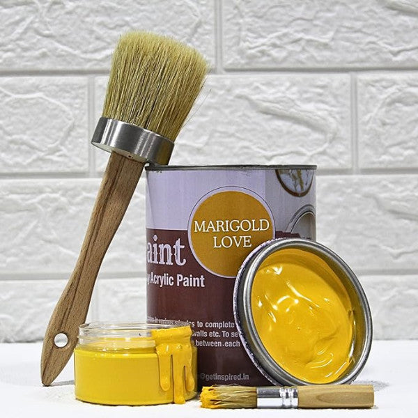 Marigold Love 1000ml super chalk paint By Get Inspired