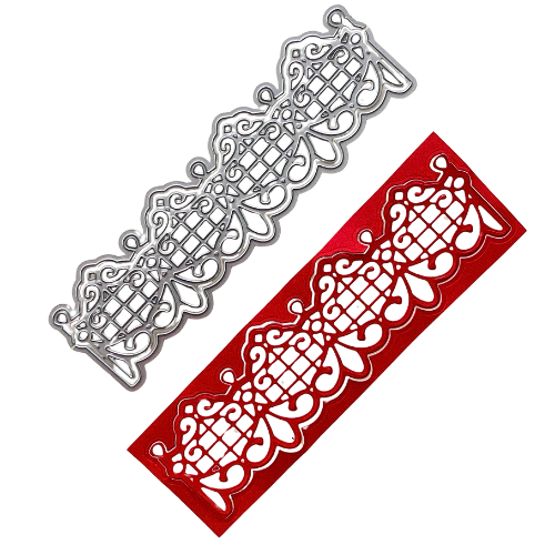 Floral Edge Border Metal Cutting Dies
