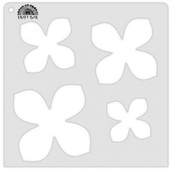 Flower Making Stencil 02