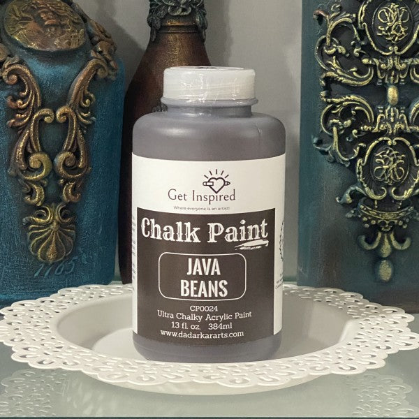 Java Beans Super Matte Chalk Paint 384ml Jumbo Bottle by Get Inspired