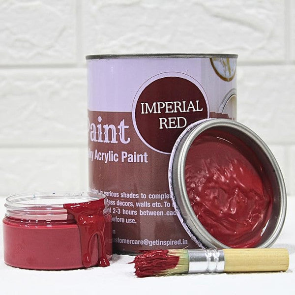 Imperial Red 1000ml super chalk paint By Get Inspired