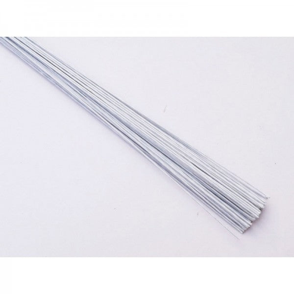 Flower Making Wire 18 Guage White Pack of 50 Wires