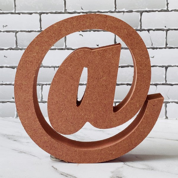 @ Jumbo Sign MDF 6inch x 6.5inchx1inch Thick and Strong DIY Raw Base By Get Inspired