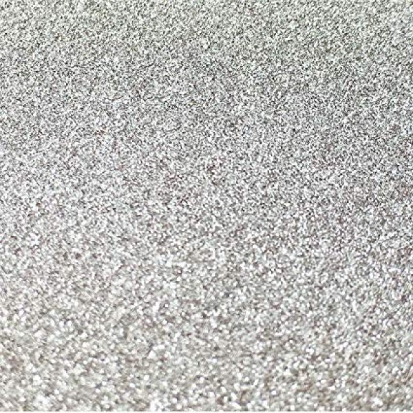 Soft Silver Glitter Cardstock A4 size Pk/10 Sheets by Get Inspired