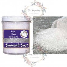Real Glass Twinklets Diamond Dust 60gR (2.1oz Jar) By Get Inspired