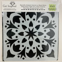 Portugal Motif 8x8inch High Quality Stencils By Get Inspired Pk/1