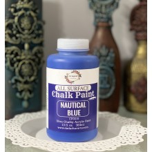 Nautical Blue Super Matte Chalk Paint 384ml Jumbo Bottle by Get Inspired