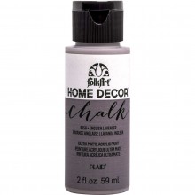 FolkArt Home Decor Chalk Acrylic Paint, 2oz English Lavender