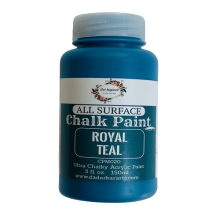 Royal Teal All surface Ultra Chalky Chalk Paints By Get Inspired 150ml
