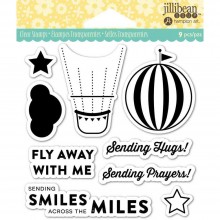 Fly Away Jillibean Soup Clear Stamps 4"X4"