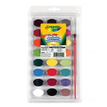 Watercolors - 24 colors Crayola Washable
