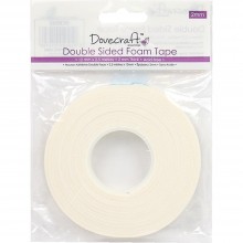 Double-Sided Foam Tape 12mmX2.5m By Dovecraft Thick