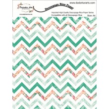 Zigzag Rice Paper A4 By Get Inspired