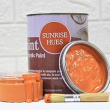 Sunrise Hues 1000ml Super chalk paint By Get Inspired