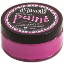 Funky Fuchsia - Dylusions By Dyan Reaveley Blendable Acrylic Paint 2oz