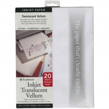 Vellum A4 20 Sheets By Strathmore Ink Jet Translucent