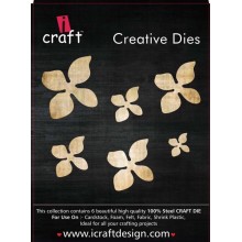 Icraft Flower Making Creative Dies Set Of Six M11
