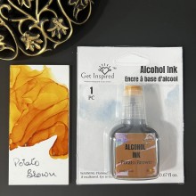 Potato Brown Alcohol Ink 20ml By Get Inspired For Alcohol and Resin Art